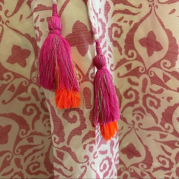 PLACE DU SOLEIL, PINK FRILLY DRESS SZ-M NWT! - Picture 4 of 9